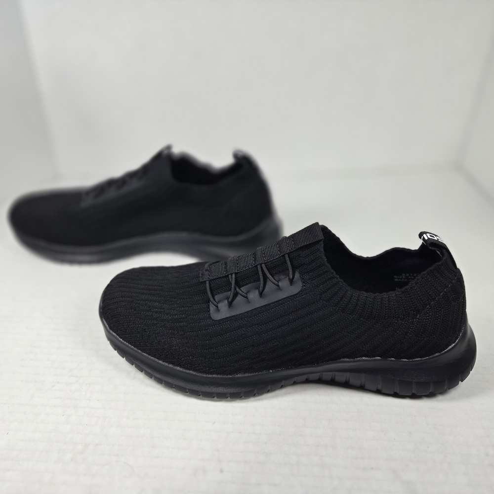 Tiosebon Slip On Comfort Black Sneakers Women's Size EU 40 US 9 - Picture 3 of 10